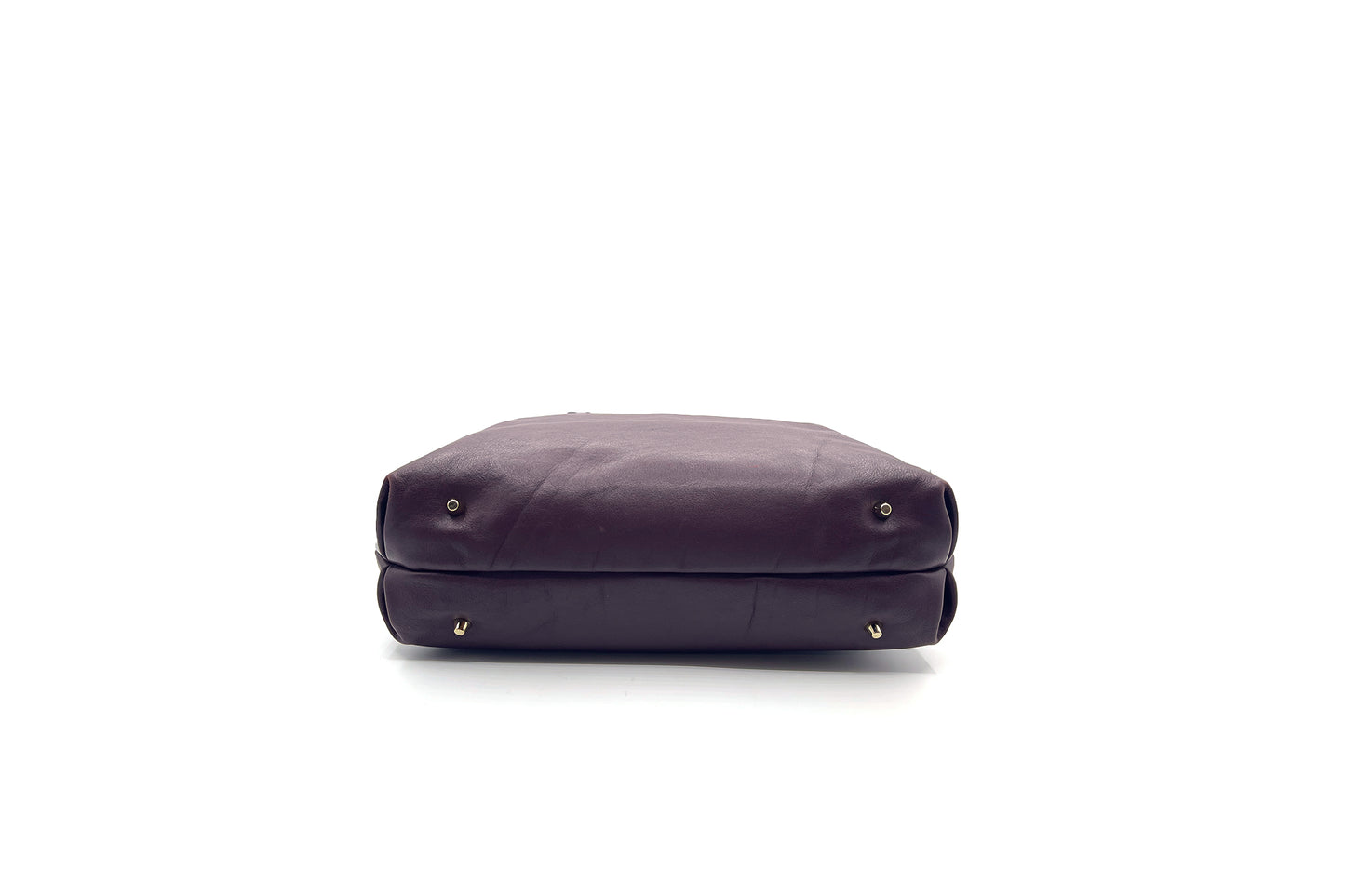Anya Hindmarch Burgundy Leather Handbag
