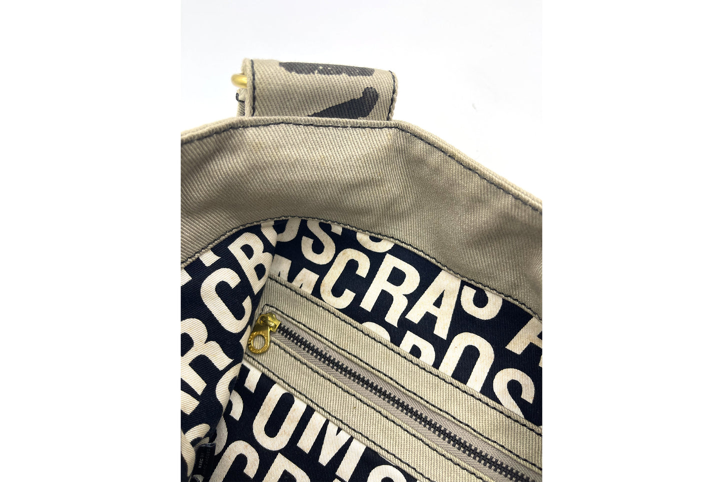 Marc Jacobs Grey Tote Bag