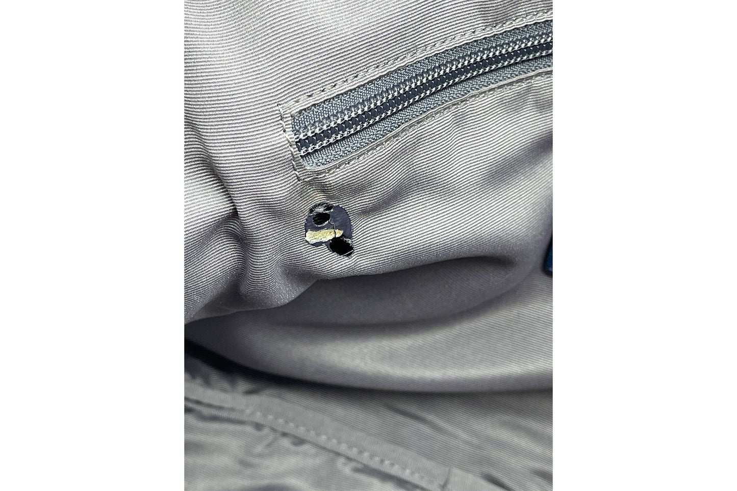 Coach Blue Calf Leather Document Bag