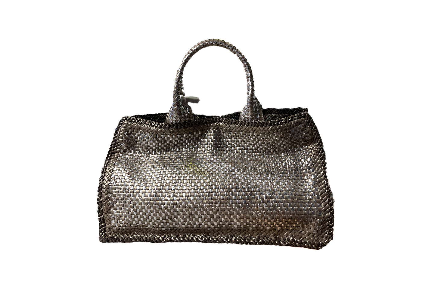 Prada Madras Large Silver and Gold BN2113