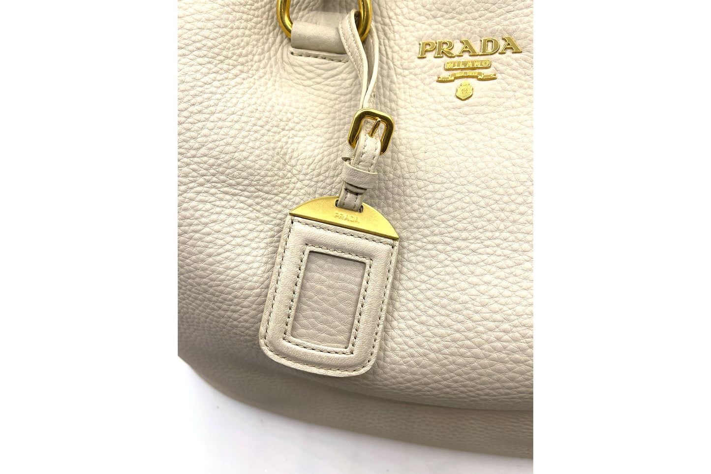 Prada Talco Vitello Daino 2Way Use Bag