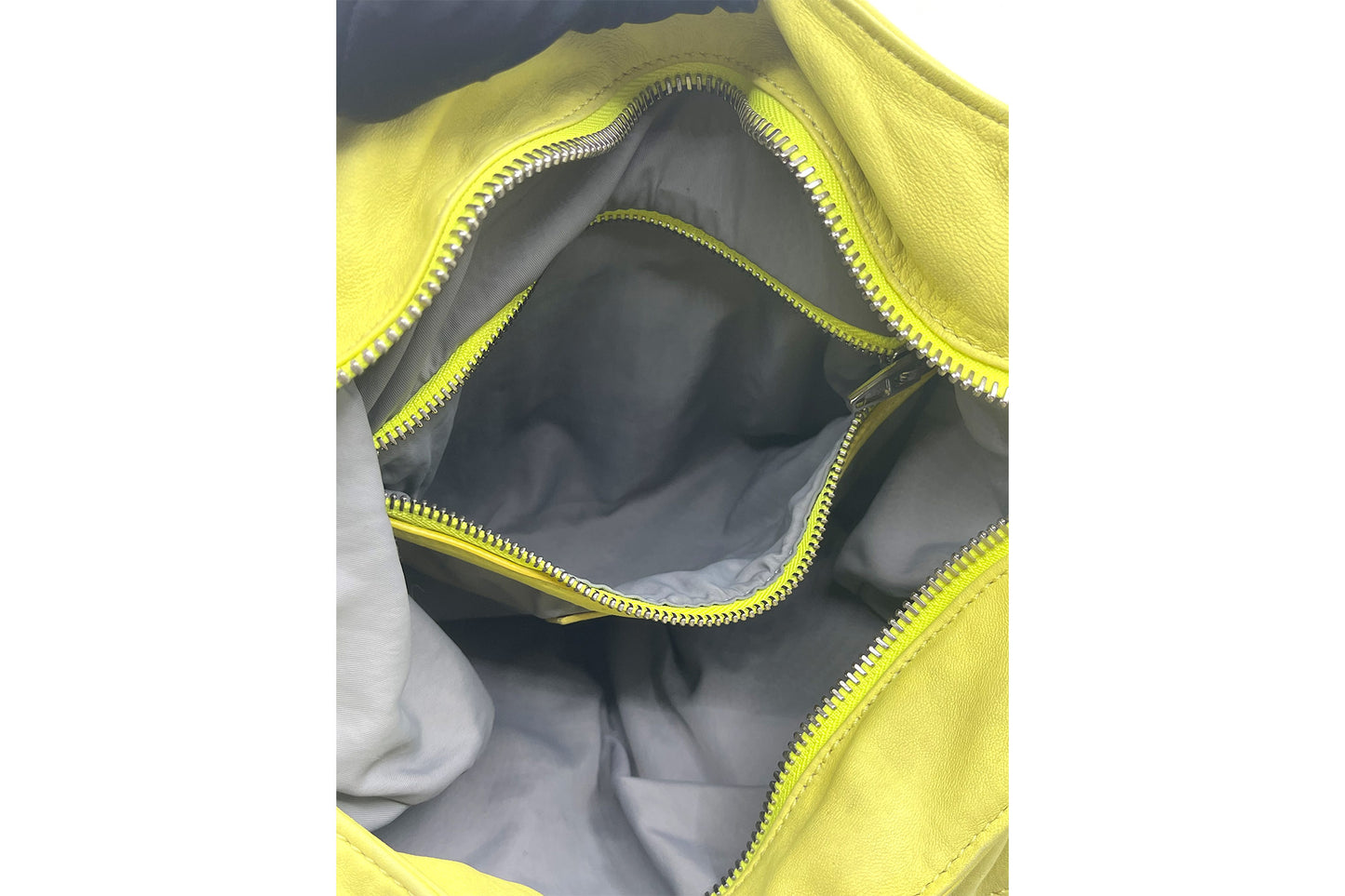 Alexander Wang Lime Green Donna Lambskin Shoulder Bag