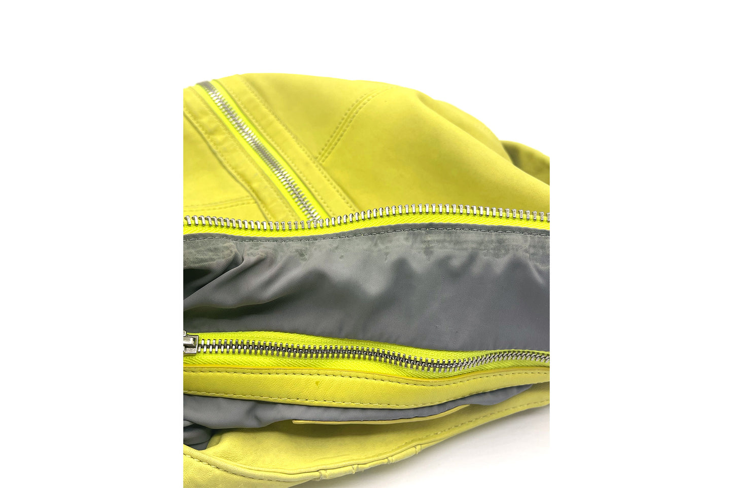 Alexander Wang Lime Green Donna Lambskin Shoulder Bag