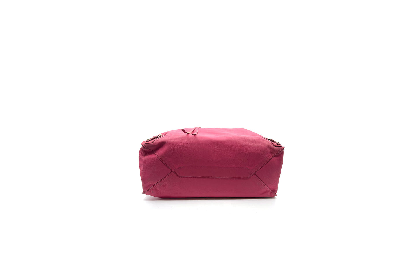 Balenciaga Holiday A4 Fuchsia Leather Tote