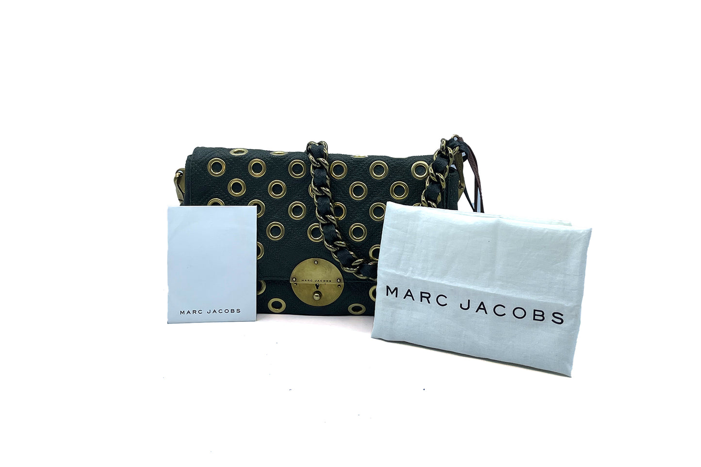 Marc Jacobs Gold Ring Perforated Dark