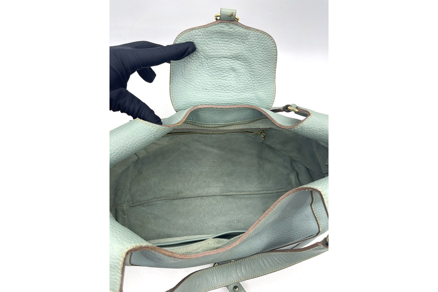Anya Hindmarch Light Blue Shoulder Bag