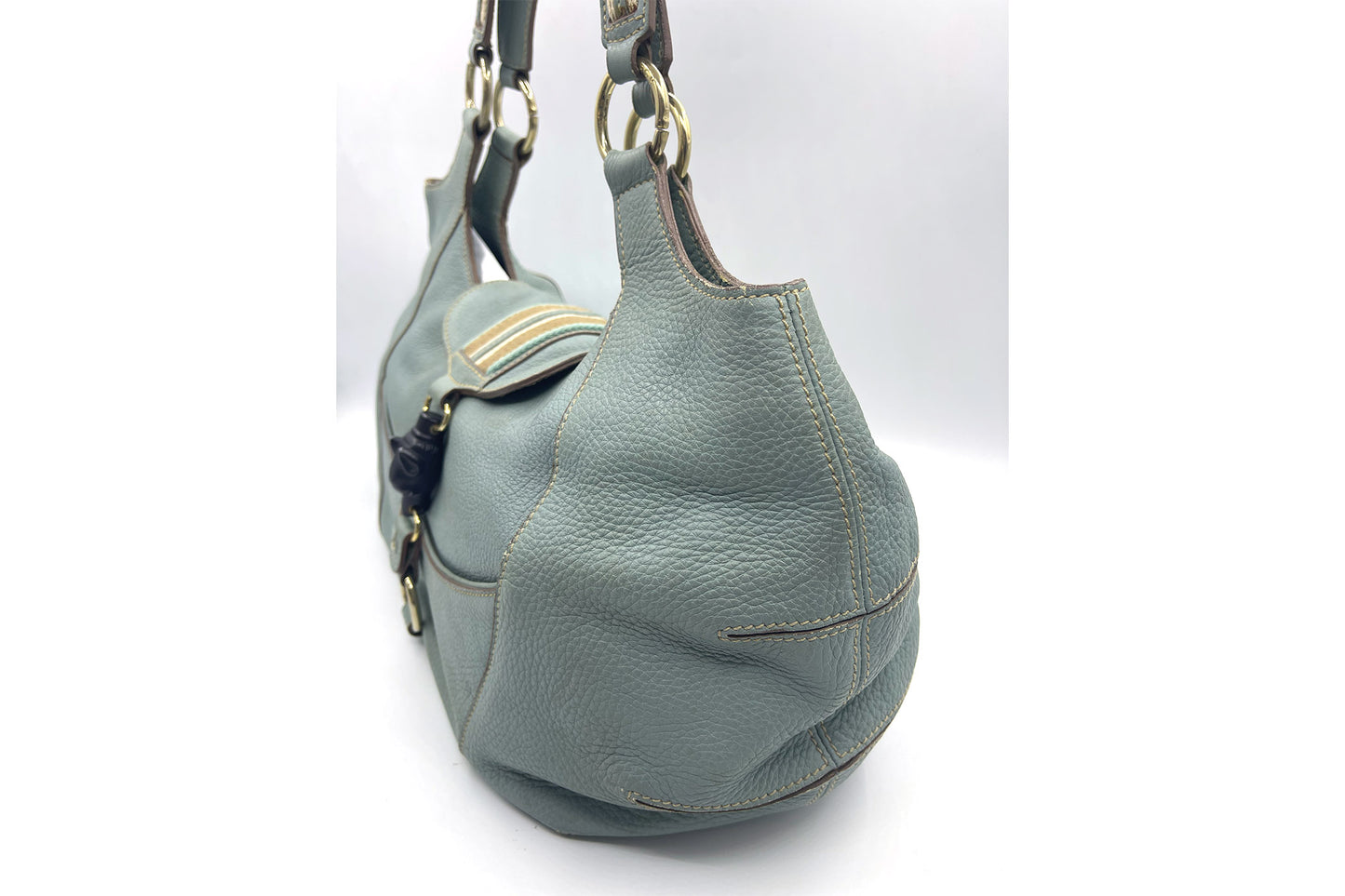 Anya Hindmarch Light Blue Shoulder Bag