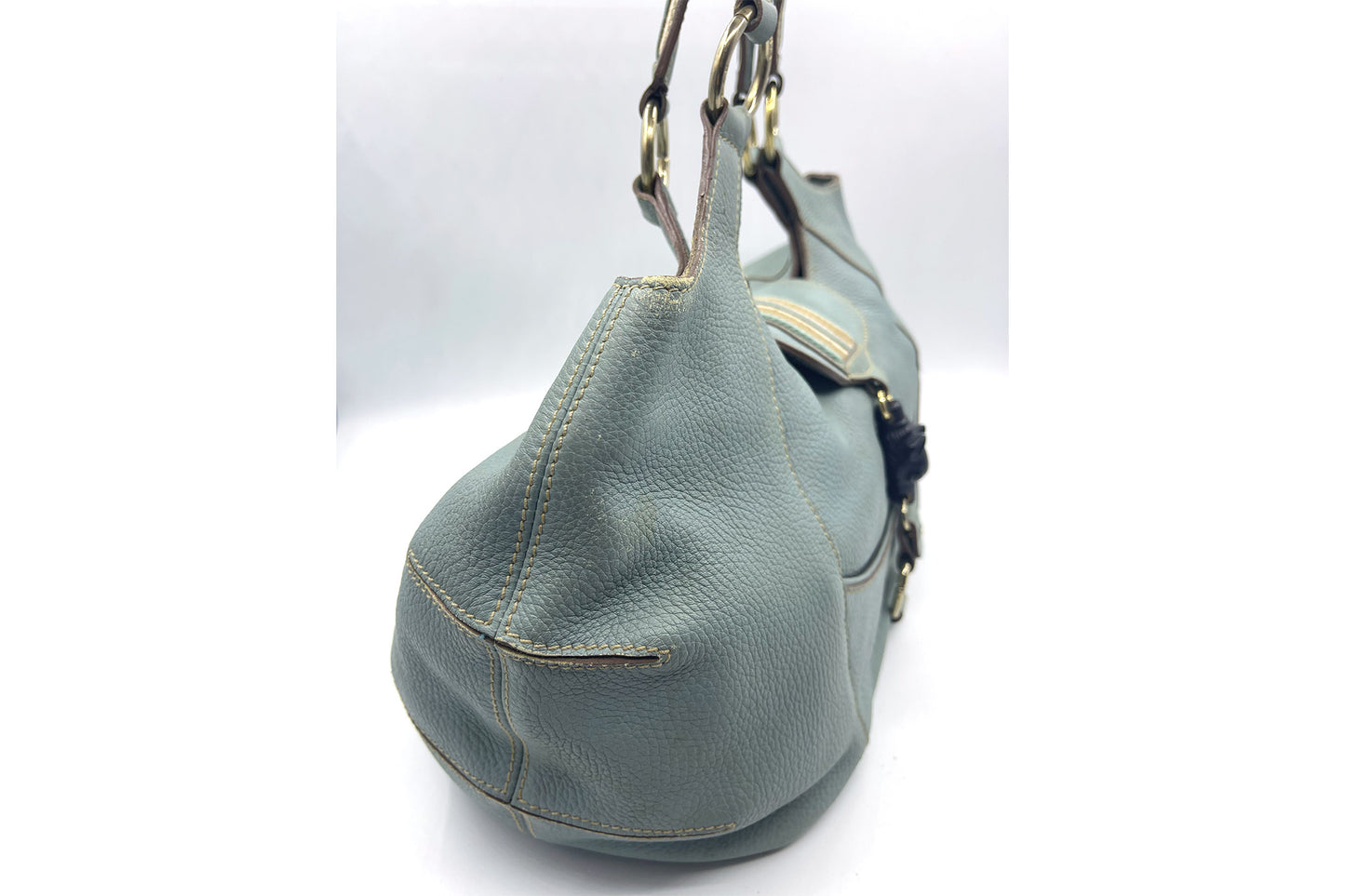 Anya Hindmarch Light Blue Shoulder Bag