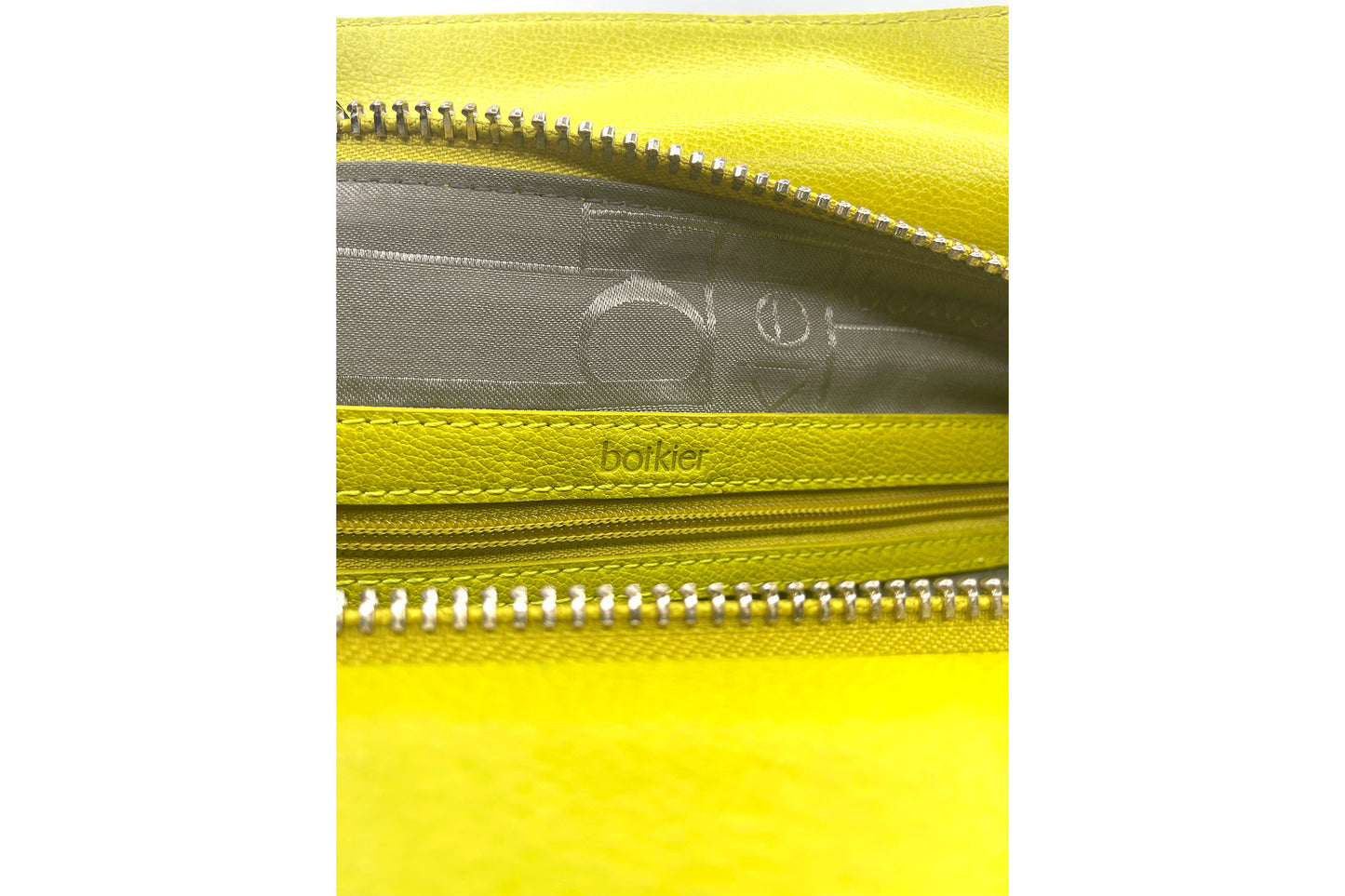 Botkier Lime Leather Shoulder Bag