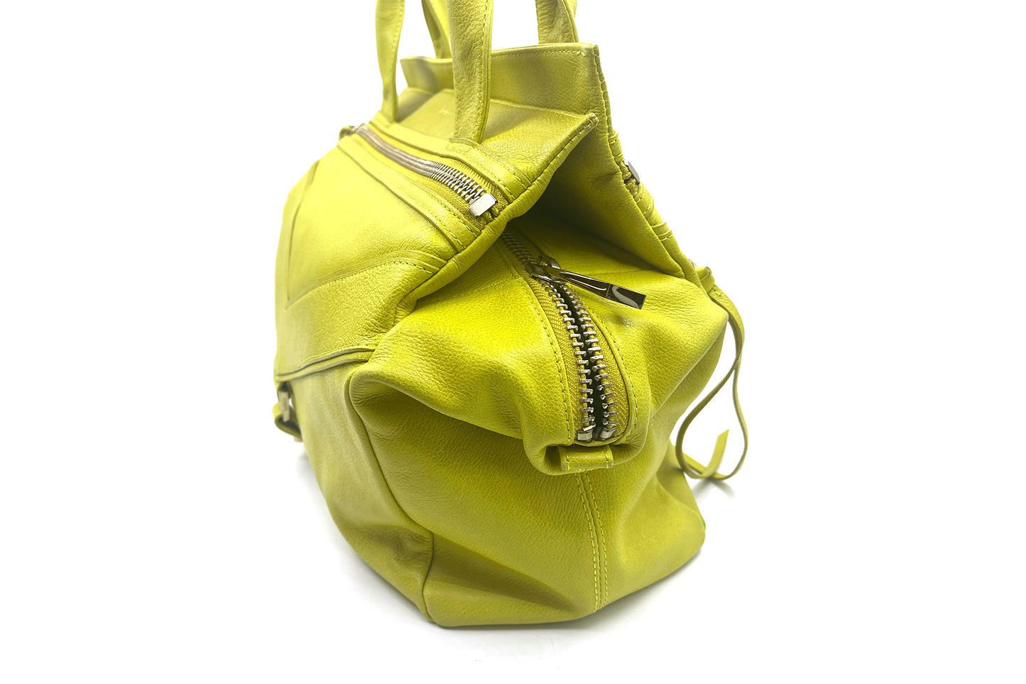 Botkier Lime Leather Shoulder Bag