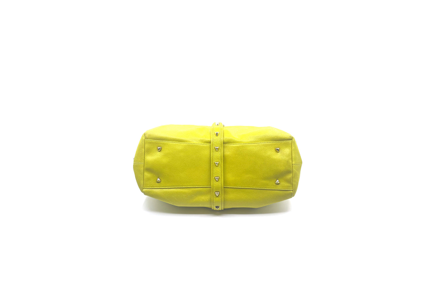 Botkier Lime Leather Shoulder Bag