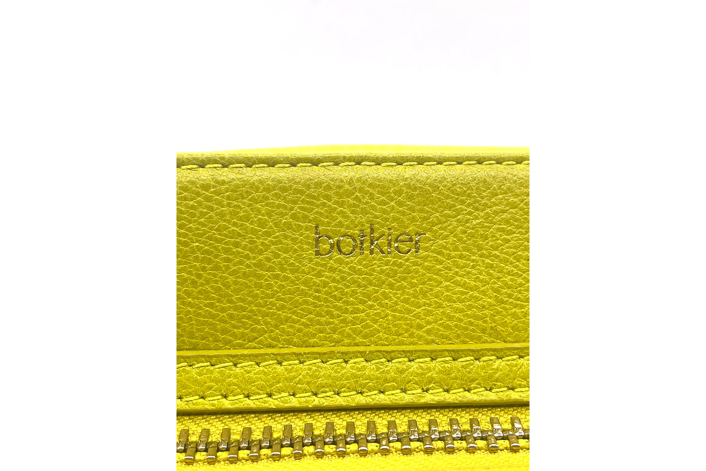 Botkier Lime Leather Shoulder Bag
