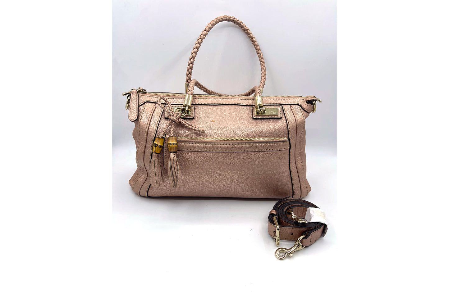 Gucci Metallic Bronze Shoulder Bag (282300)