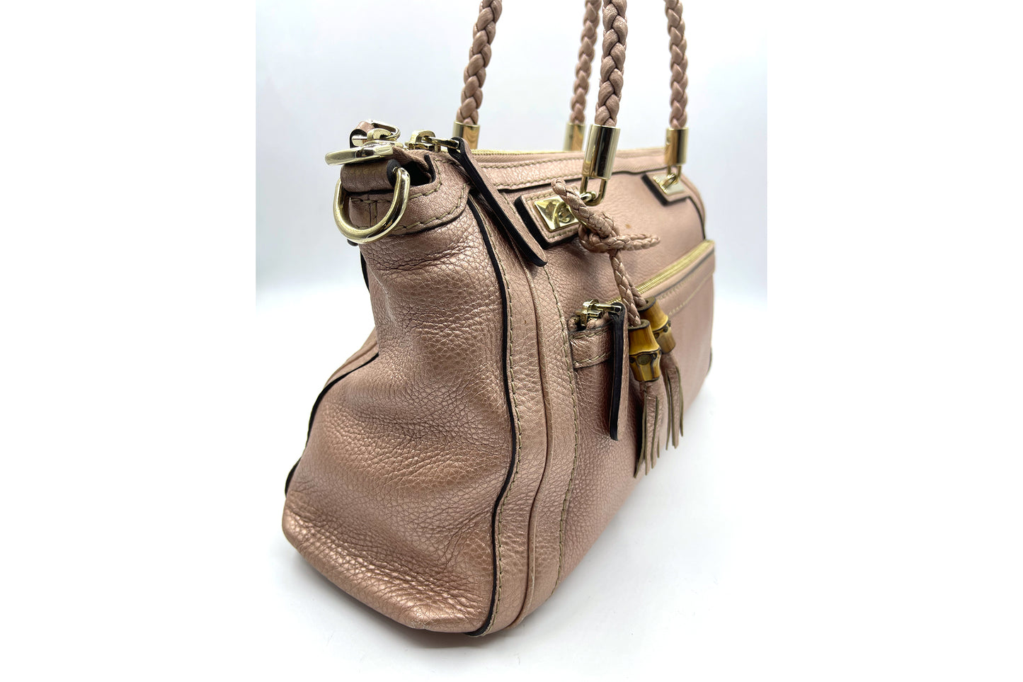 Gucci Metallic Bronze Shoulder Bag (282300)