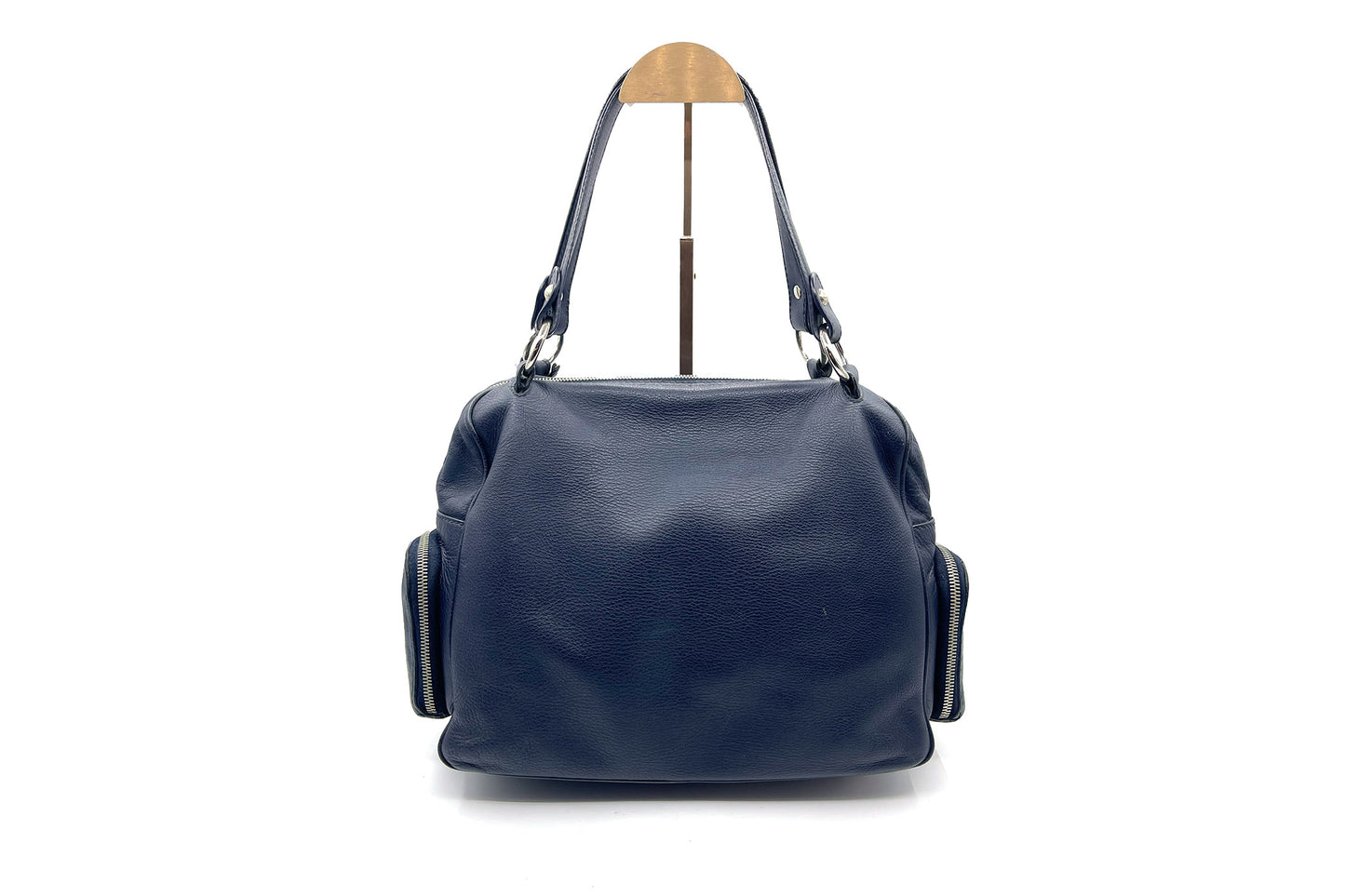Tod's Dark Blue Full Leather T-Bag