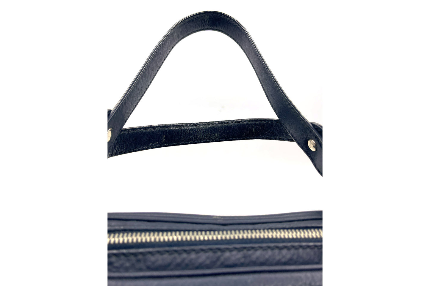 Tod's Dark Blue Full Leather T-Bag