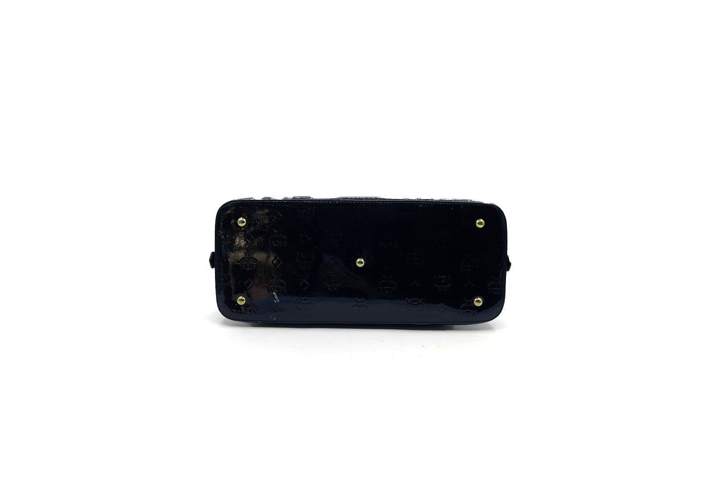 MCM Ivana Greta Black Color Patent