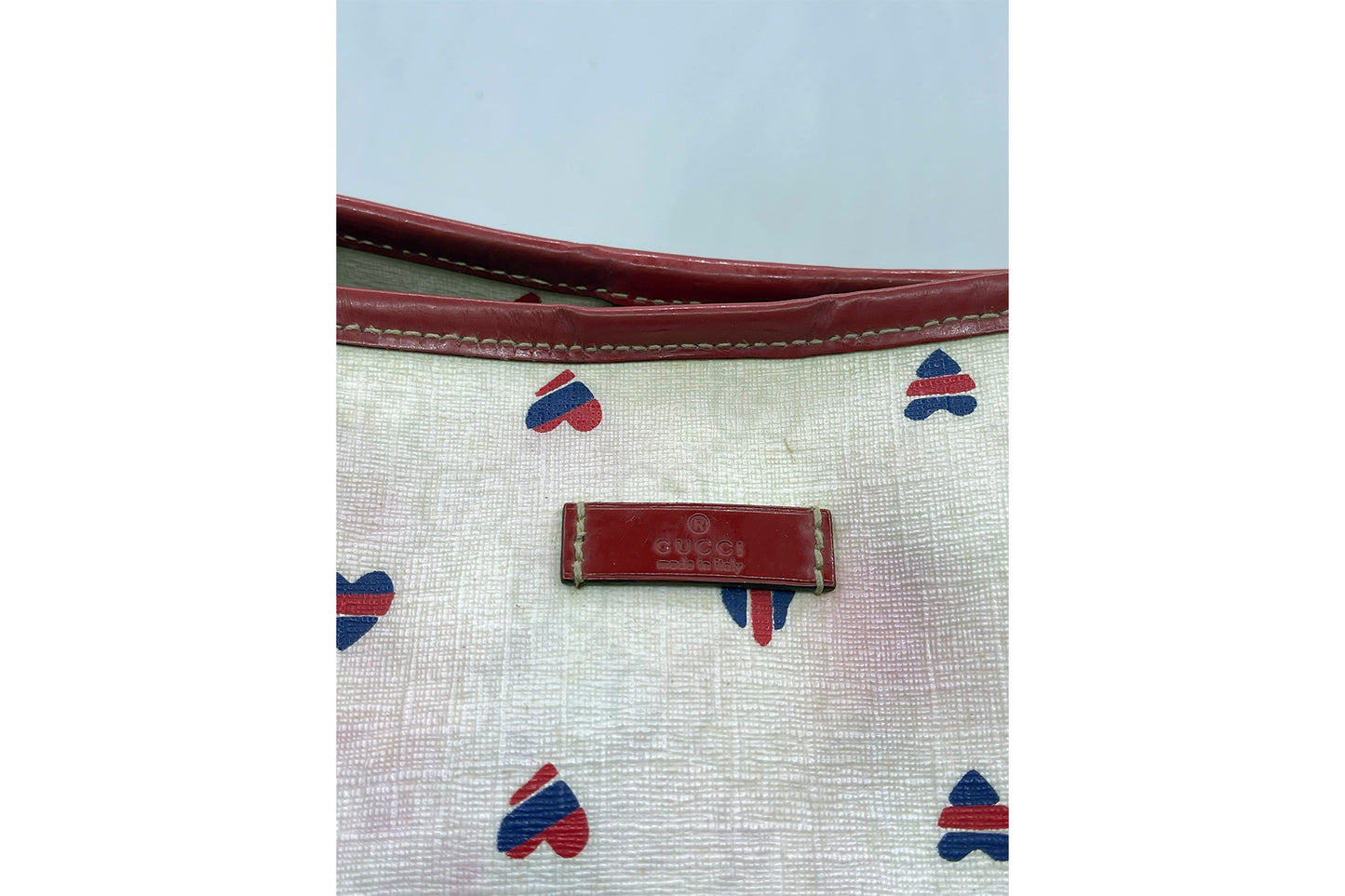 Gucci Limited Edition Red Polka Dot Tote