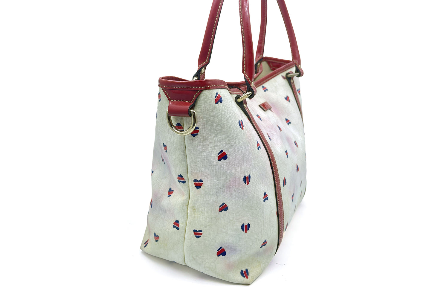 Gucci Limited Edition Red Polka Dot Tote