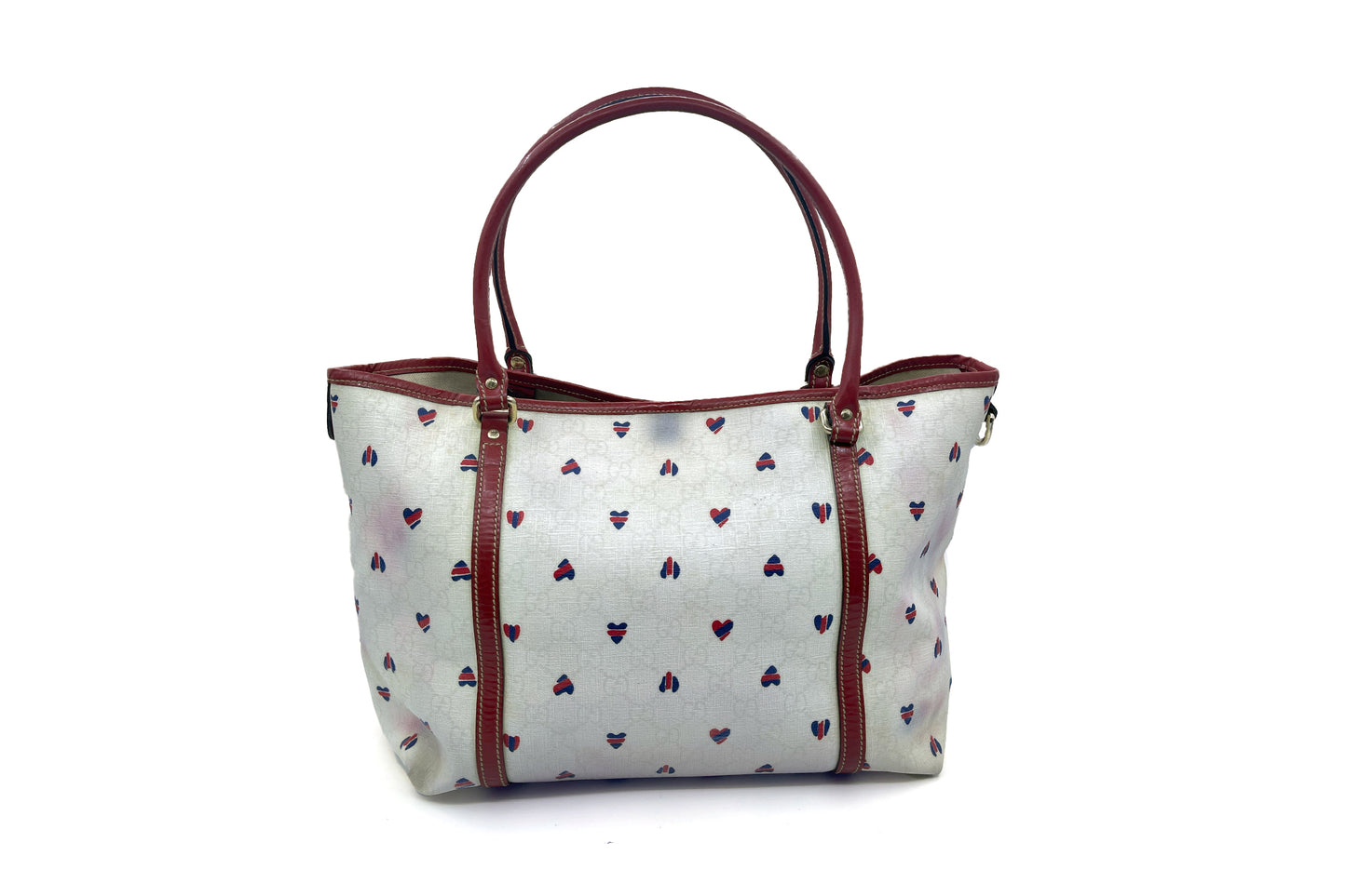 Gucci Limited Edition Red Polka Dot Tote