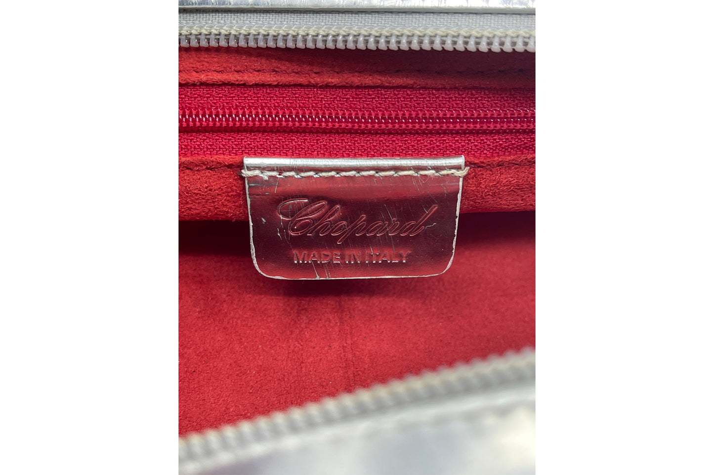 Chopard Metallic Silver and Gold Bag