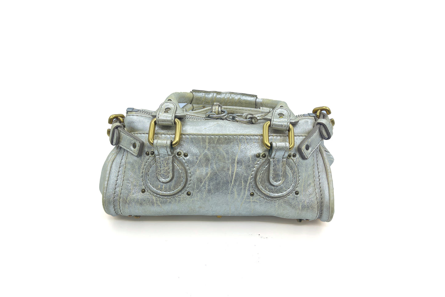 Chloe Paddington Mini Size Metallic Gold