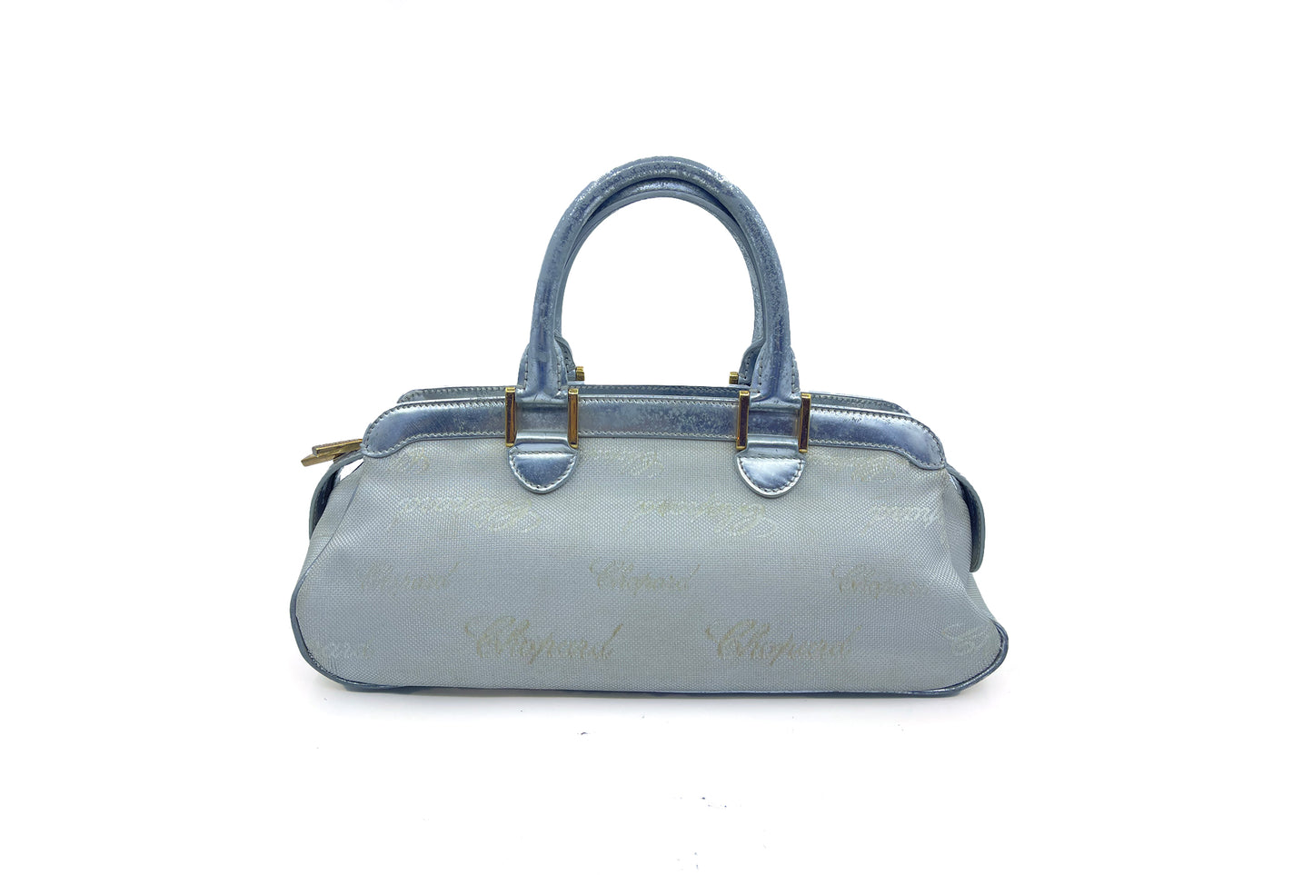 Chopard Metallic Silver and Gold Bag