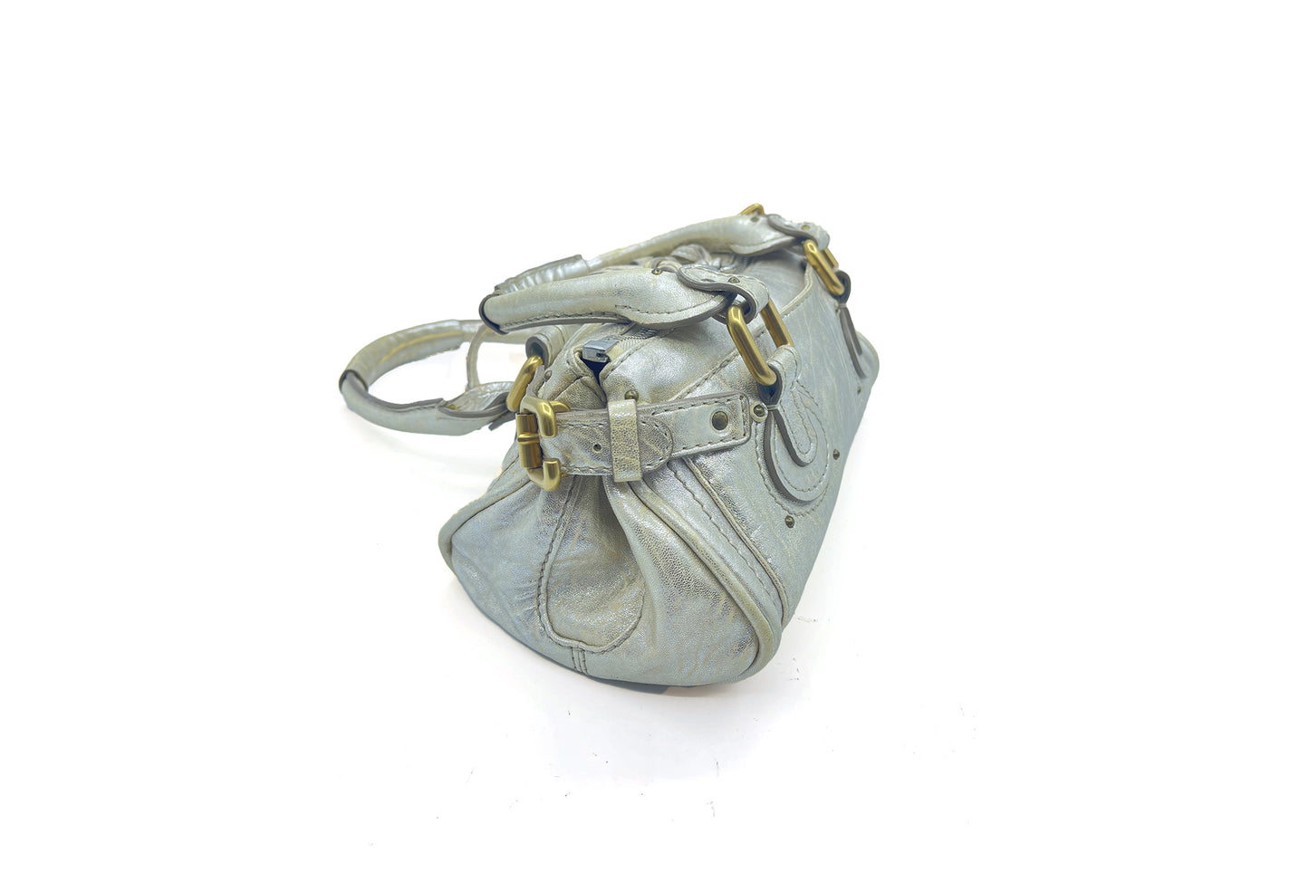 Chloe Paddington Mini Size Metallic Gold