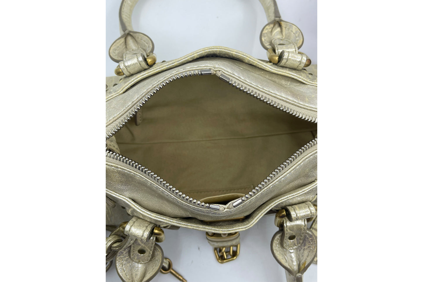 Chloe Paddington Mini Size Metallic Gold