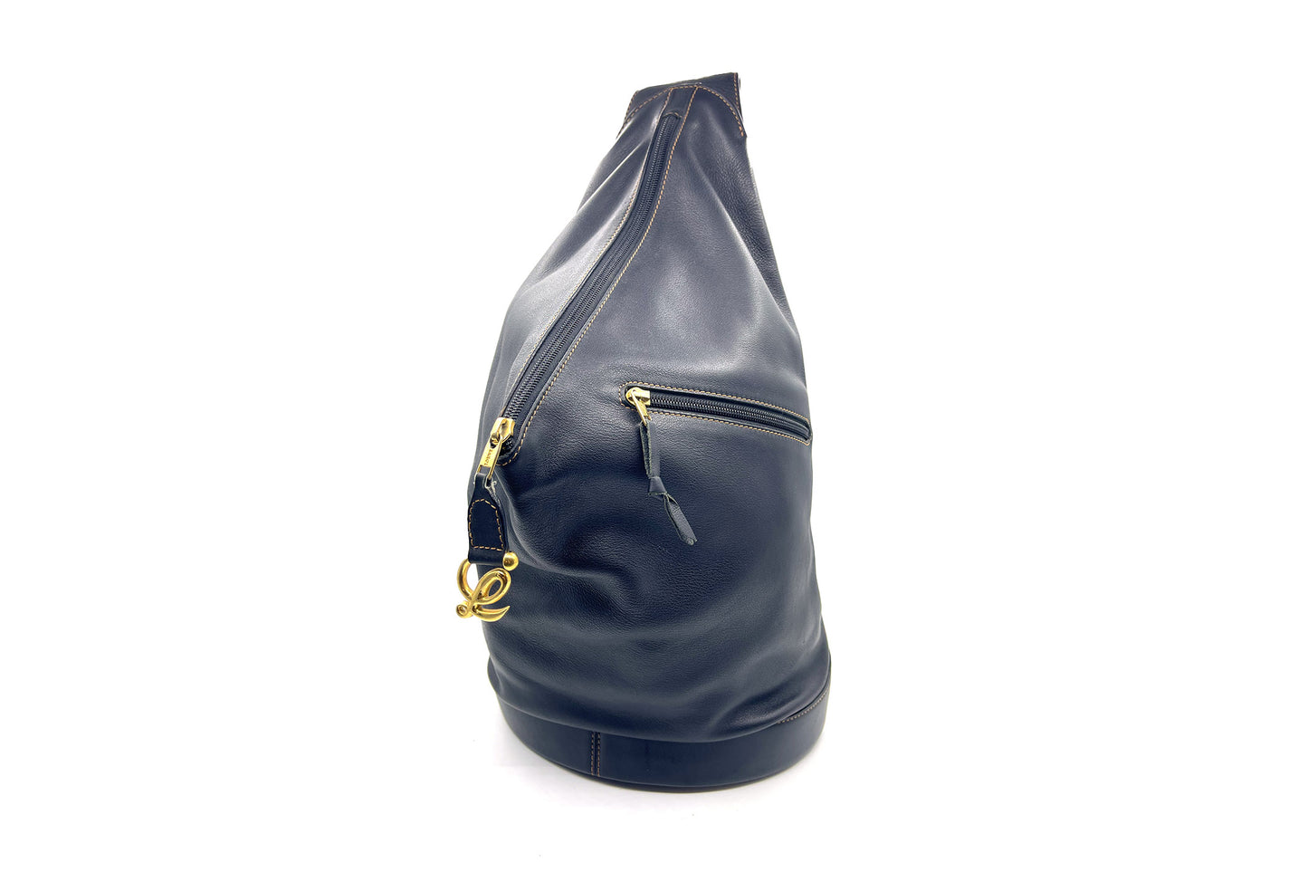 Loewe Black Leather Cross Shoulder Bag