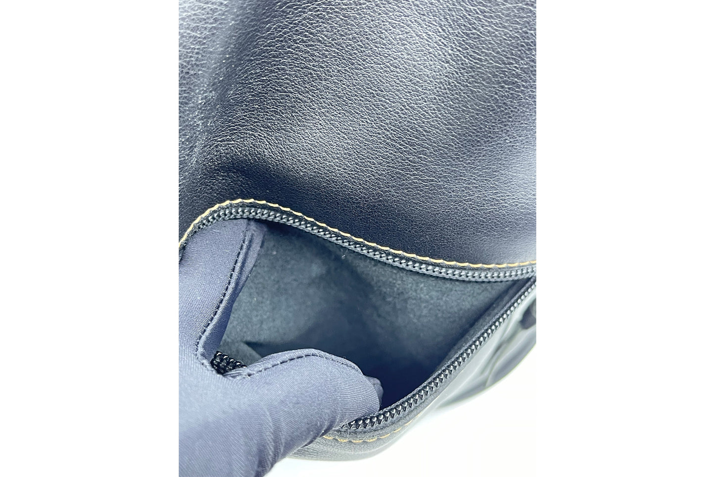 Loewe Black Leather Cross Shoulder Bag
