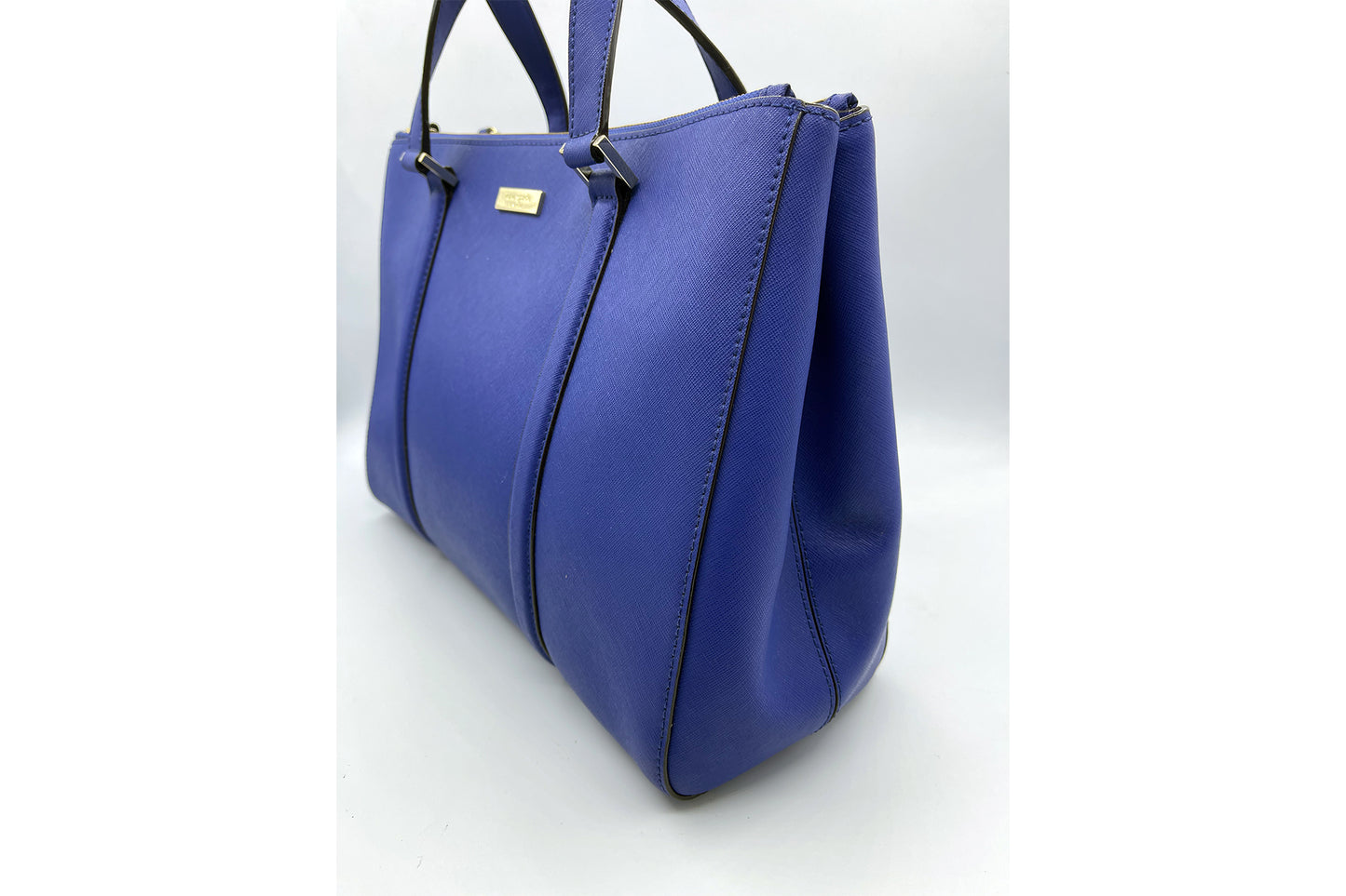 Kate Spade Blue Color PVC 2 Way Use Bag