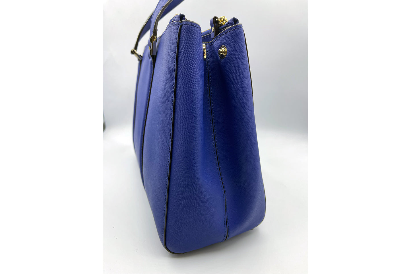 Kate Spade Blue Color PVC 2 Way Use Bag
