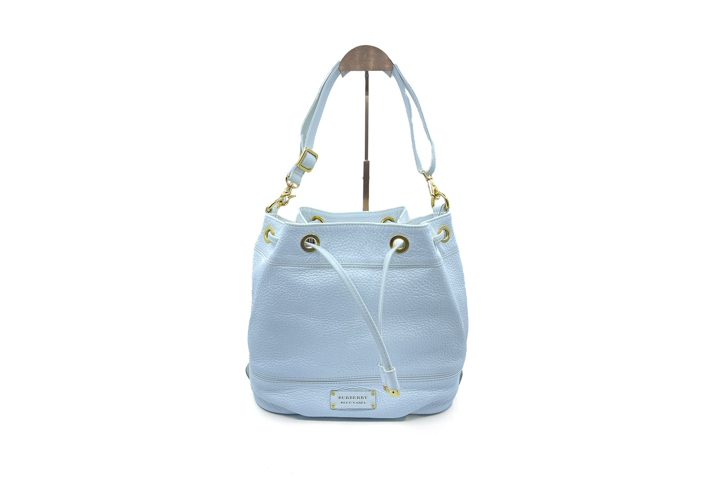Burberry Blue Label White Grain Sling