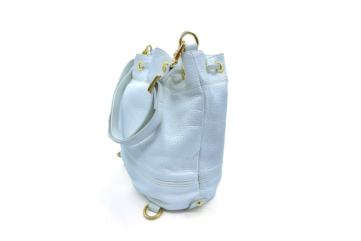 Burberry Blue Label White Grain Sling