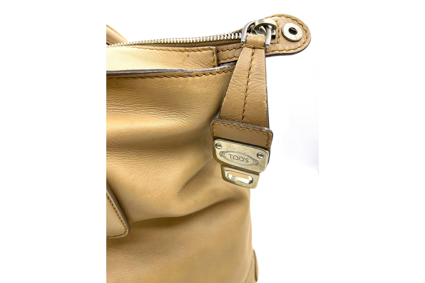 Tod's Light Brown D-Styling Bauletto