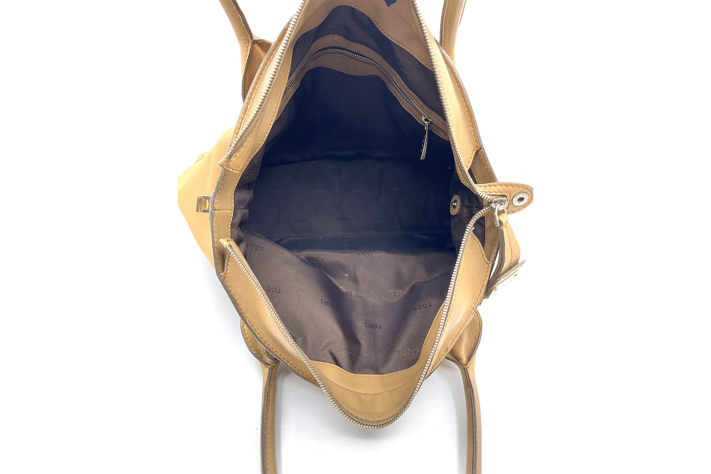 Tod's Light Brown D-Styling Bauletto