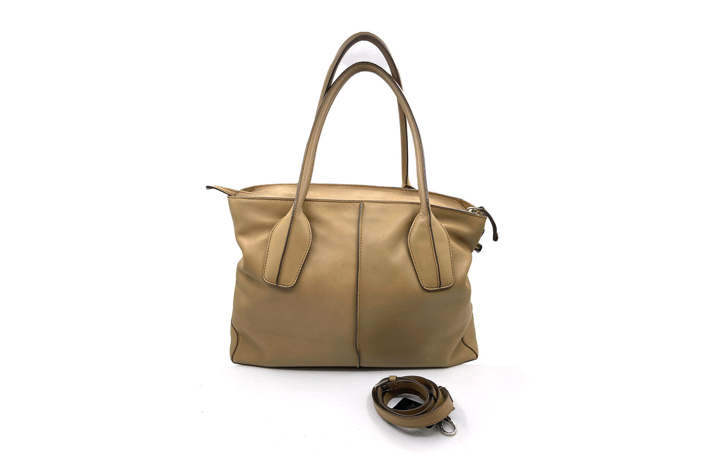 Tod's Light Brown D-Styling Bauletto