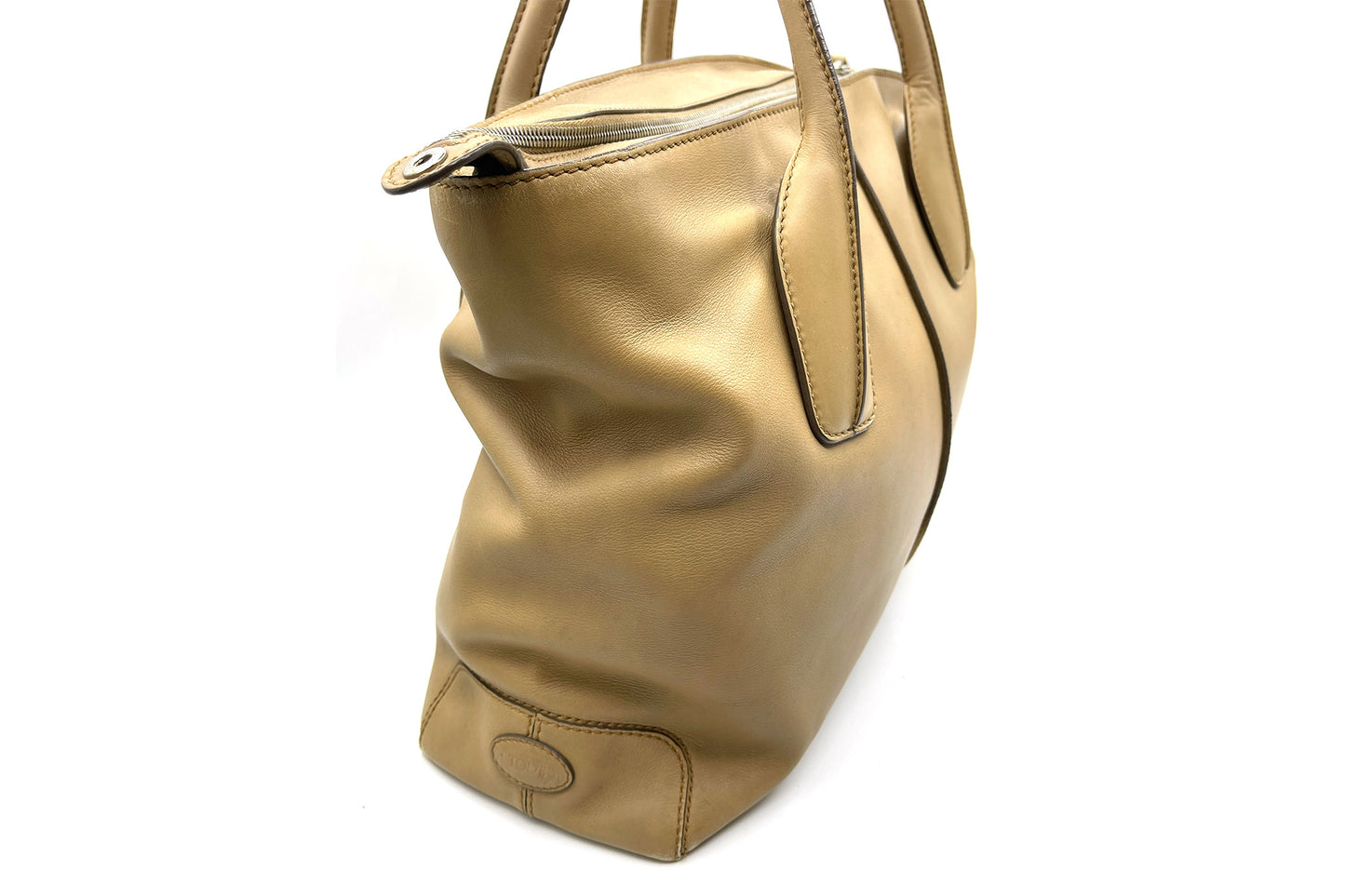 Tod's Light Brown D-Styling Bauletto