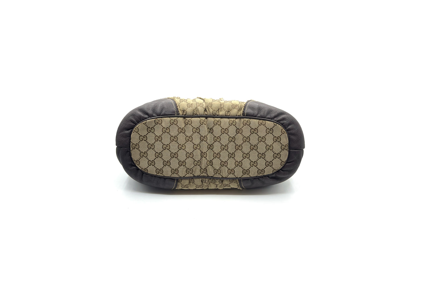 Gucci Canvas Monogram Shoulder Bag