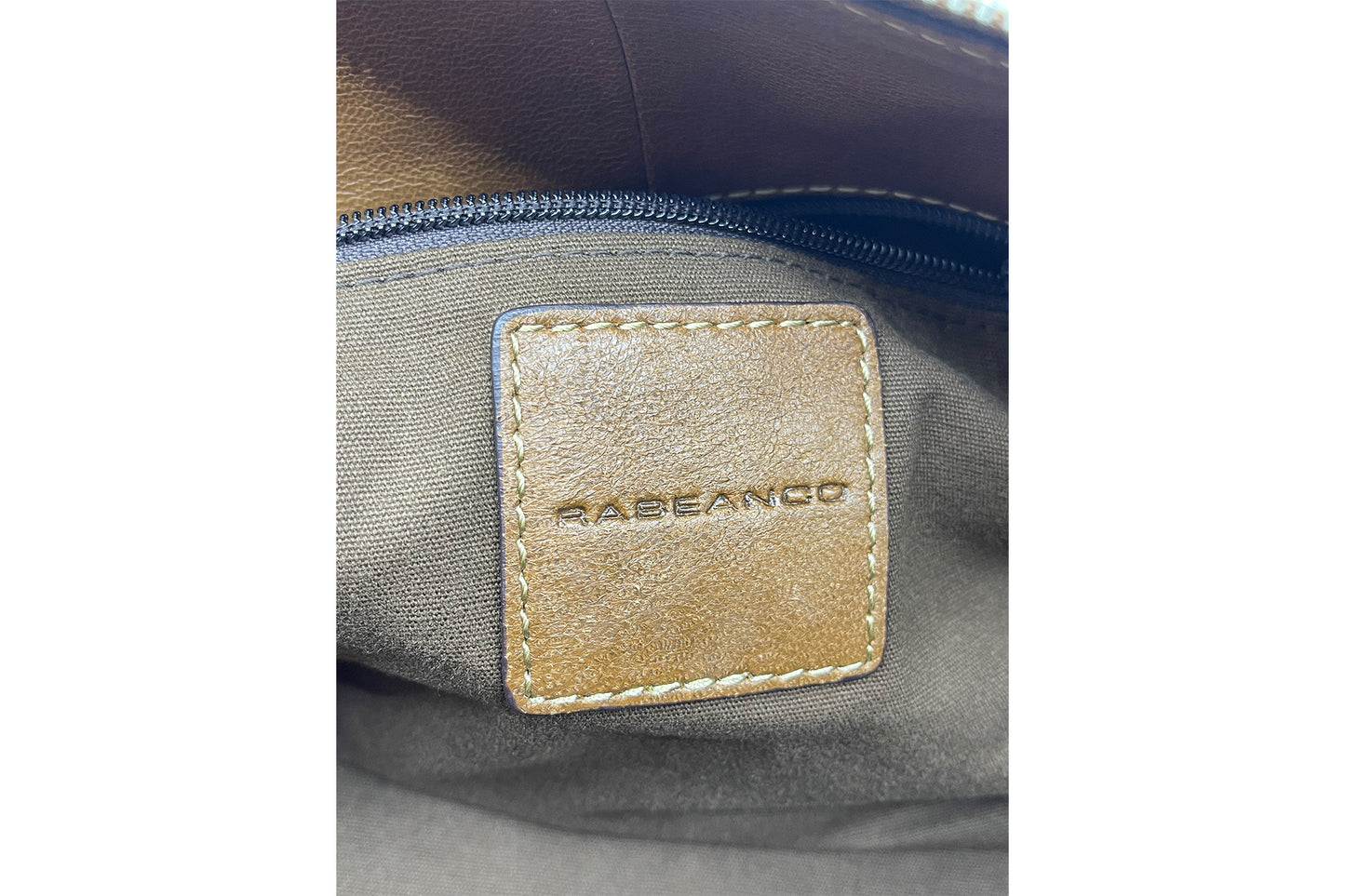 Rabeanco Two Way Use Bag Dark Brown