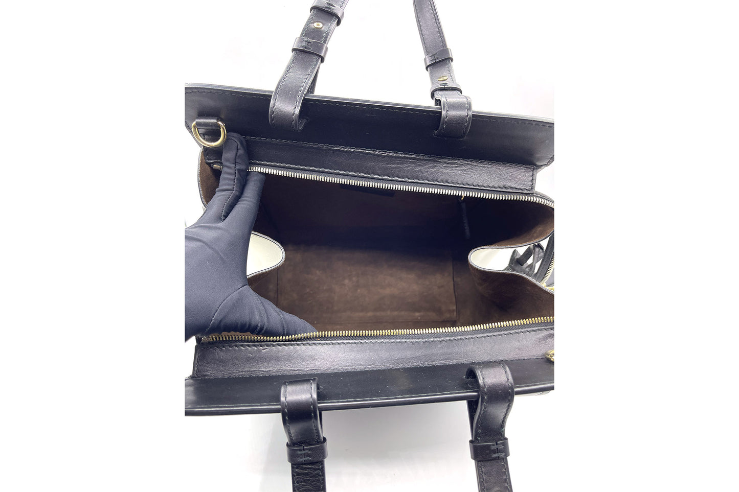 Bally GG-MK Two Tone Bag