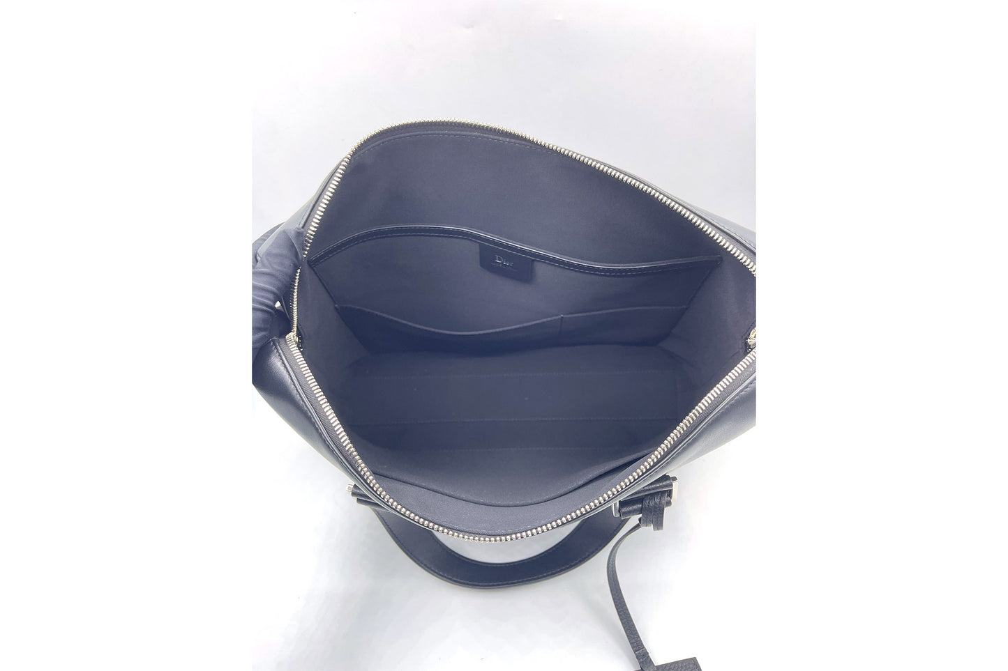 Mister Dior Black Calfskin Document Holder