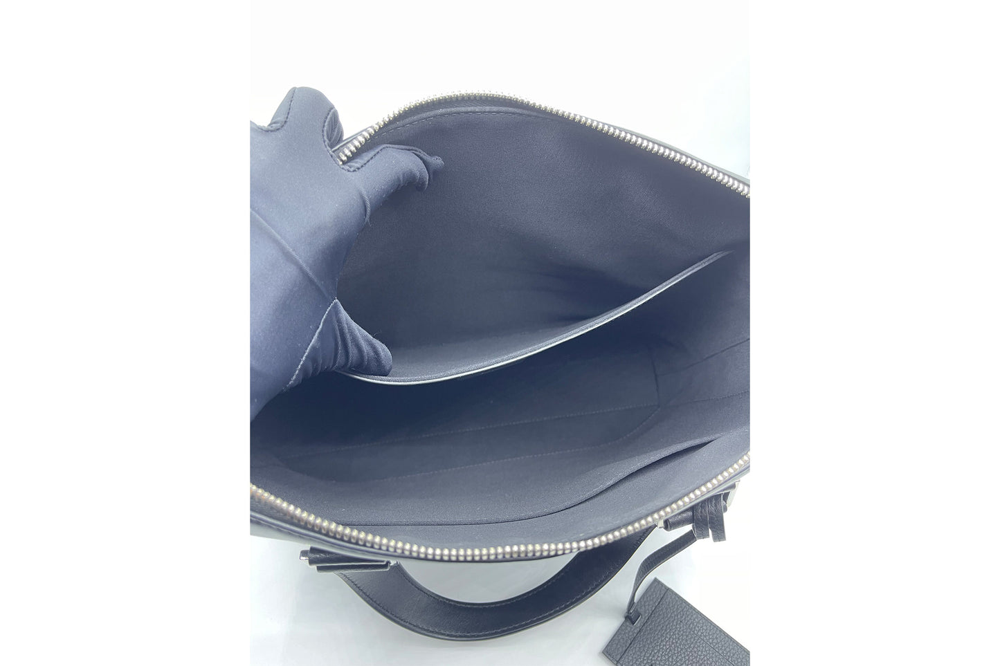 Mister Dior Black Calfskin Document Holder