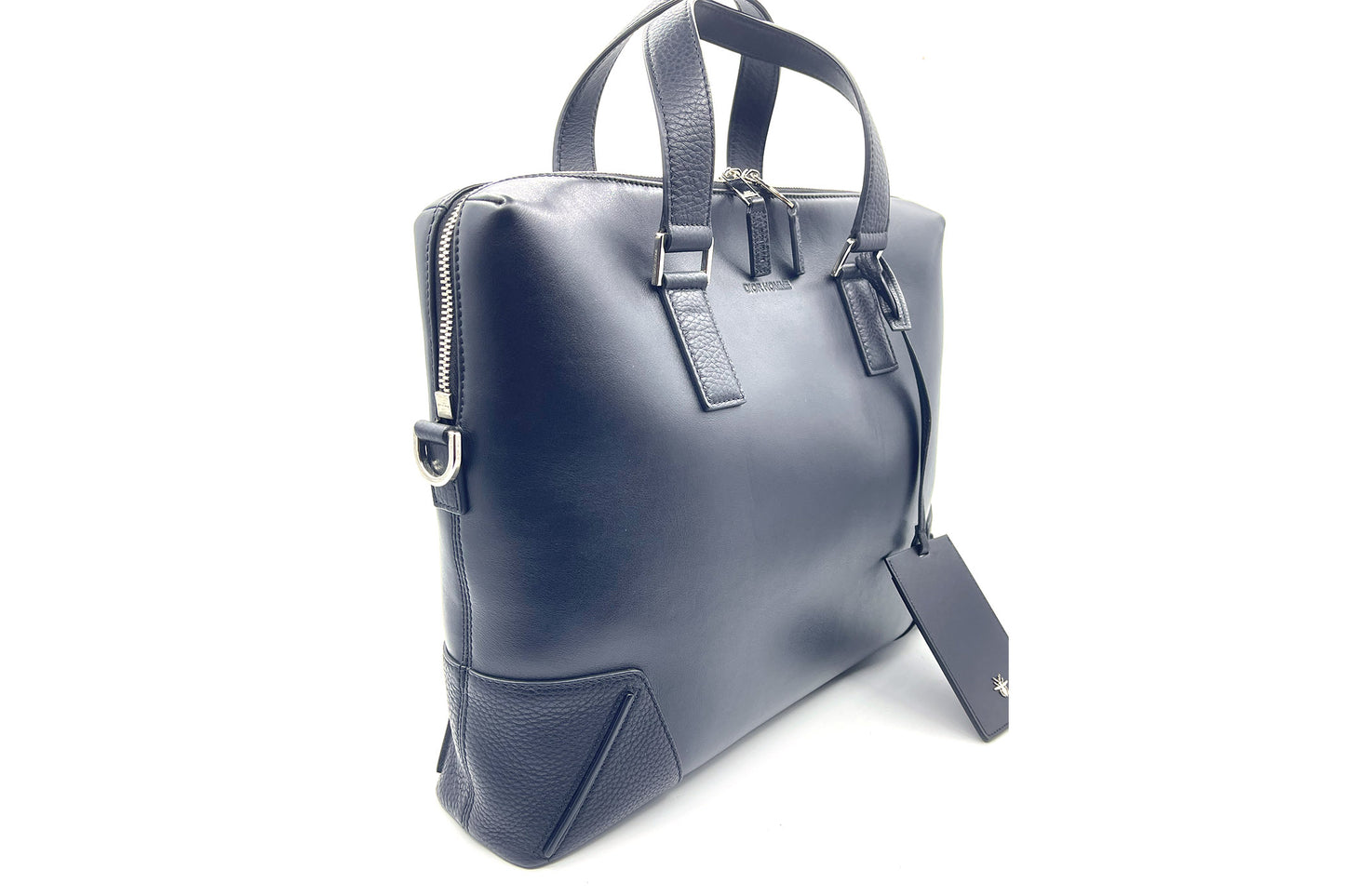 Mister Dior Black Calfskin Document Holder