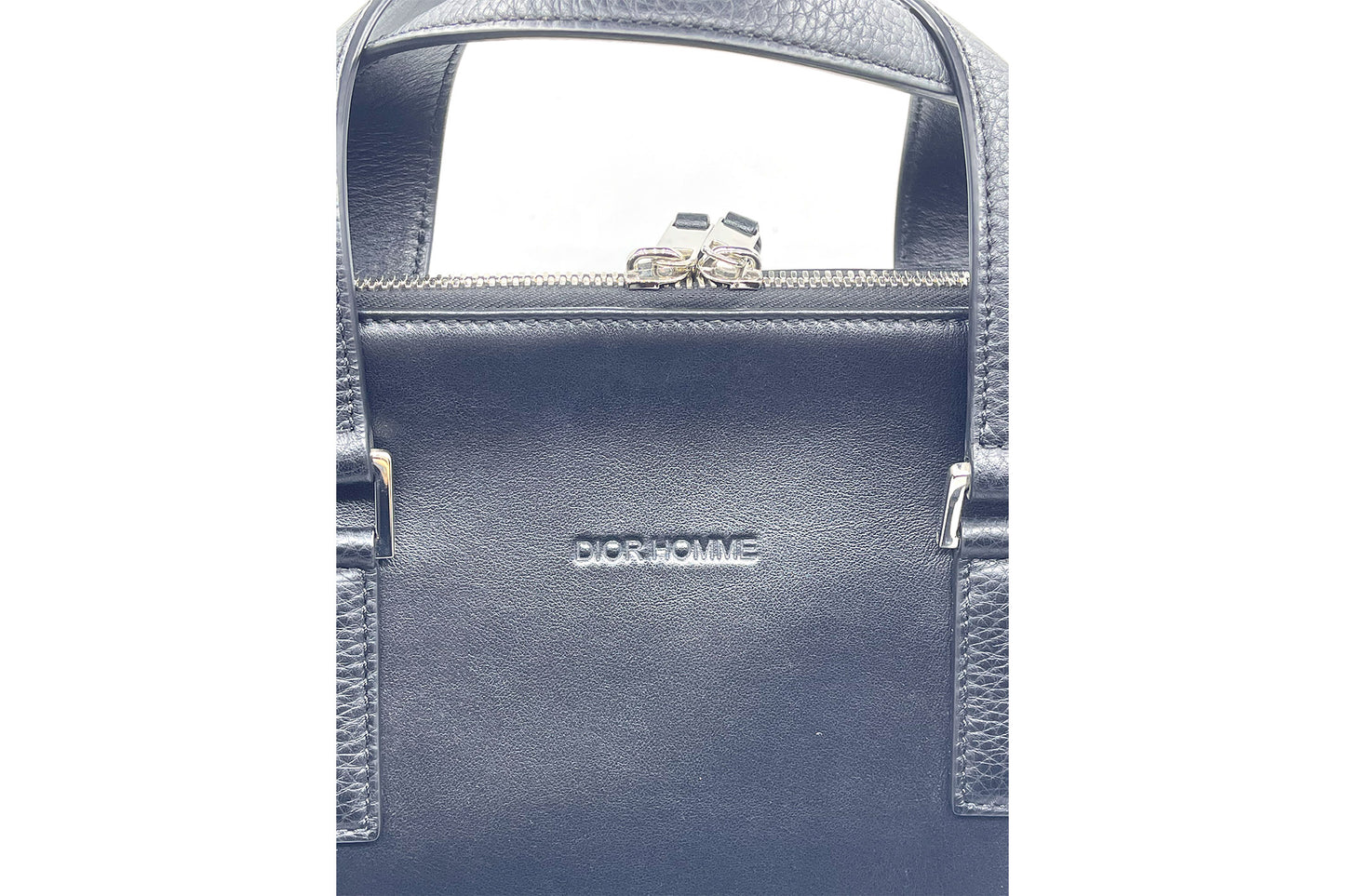 Mister Dior Black Calfskin Document Holder