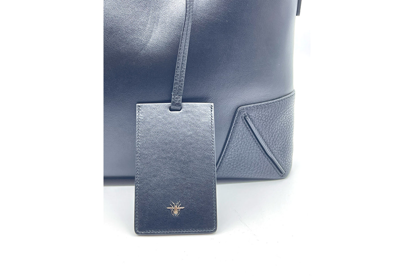 Mister Dior Black Calfskin Document Holder