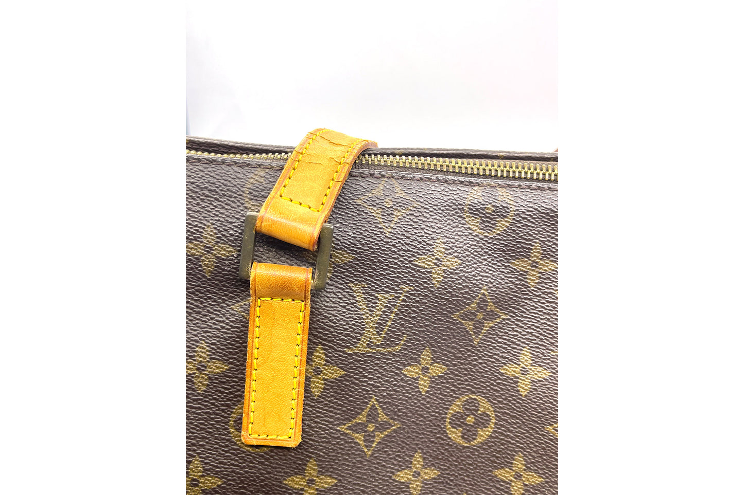 Louis Vuitton Monogram Cabas Mezzo Tote Bag