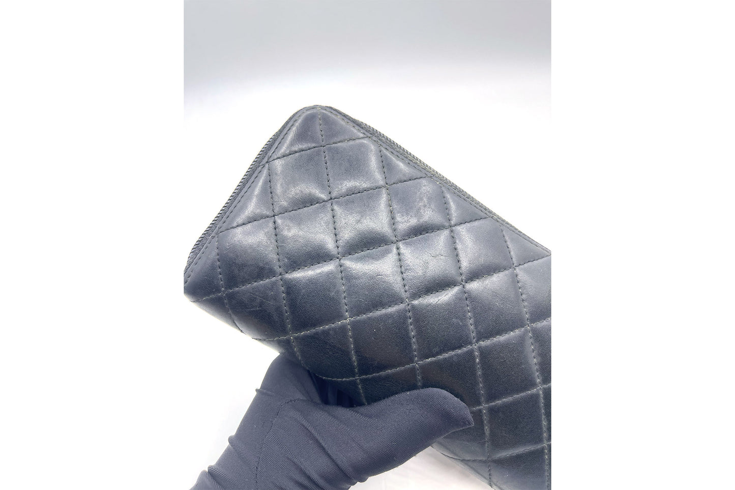 Chanel Black Leather Wallet