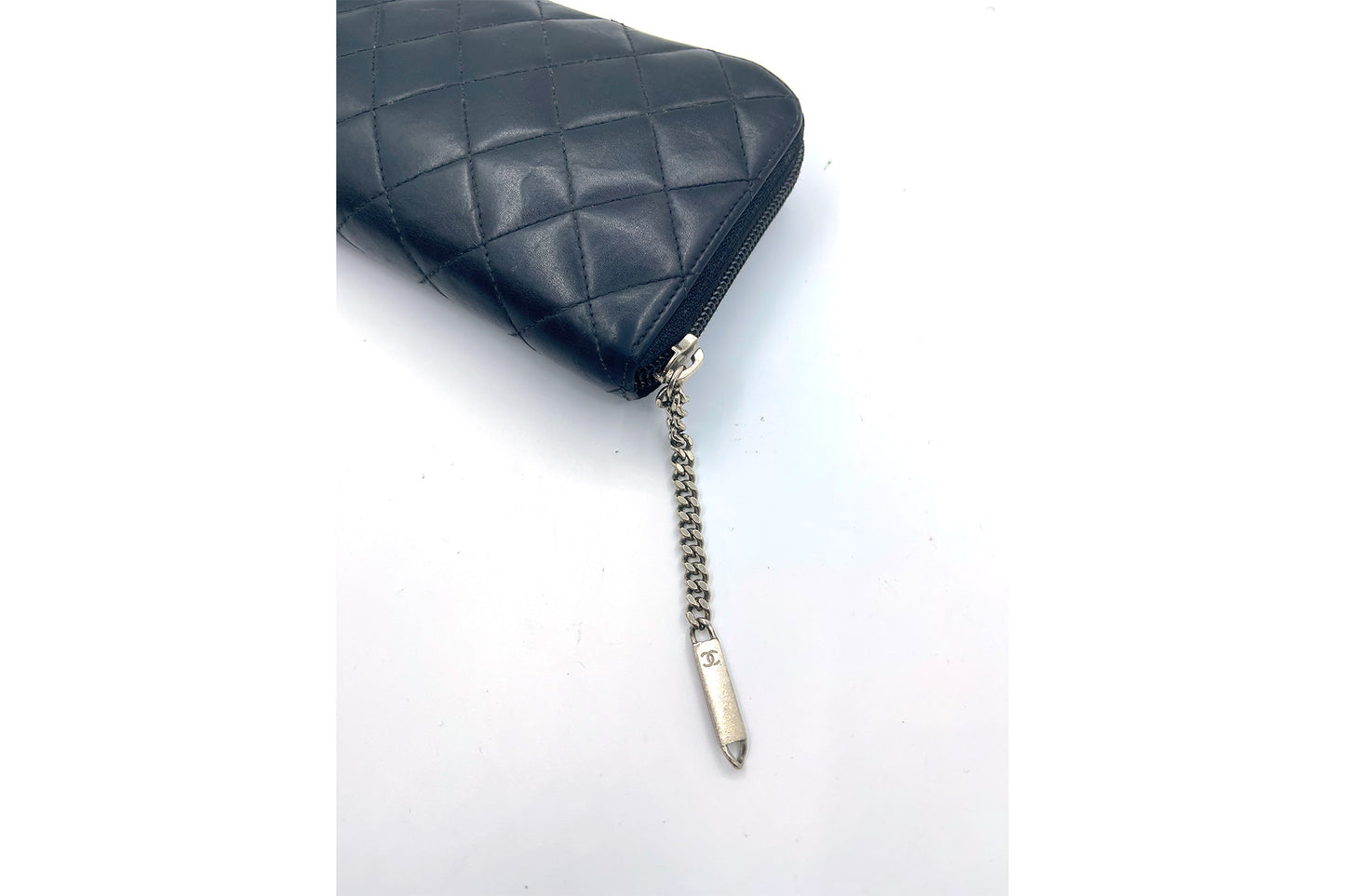 Chanel Black Leather Wallet